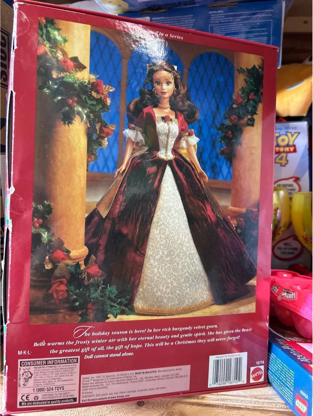 Holiday Princess Belle Special Edition Disney Beauty and the Beast Doll